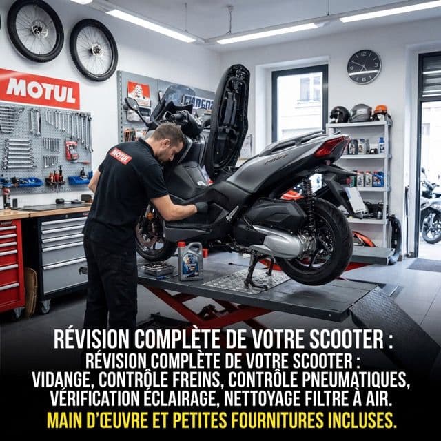 Révision Scooter Complète 1